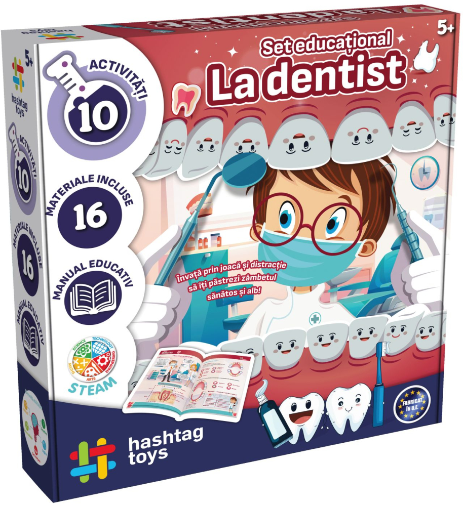Set Educativ Dentist Viva Toys | Joc de Rol