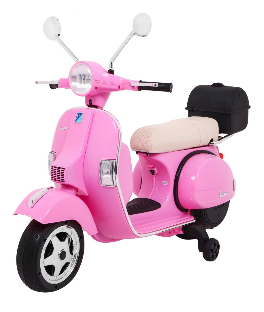 Scuter Electric Vespa Roz 12V Copii