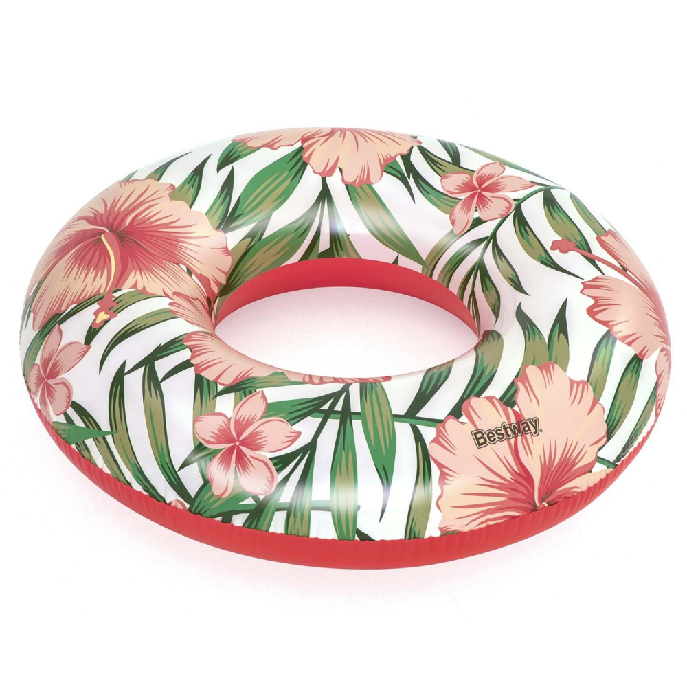 Colac Gonflabil Bestway Exotic Roz, D 119 cm - imagine 4