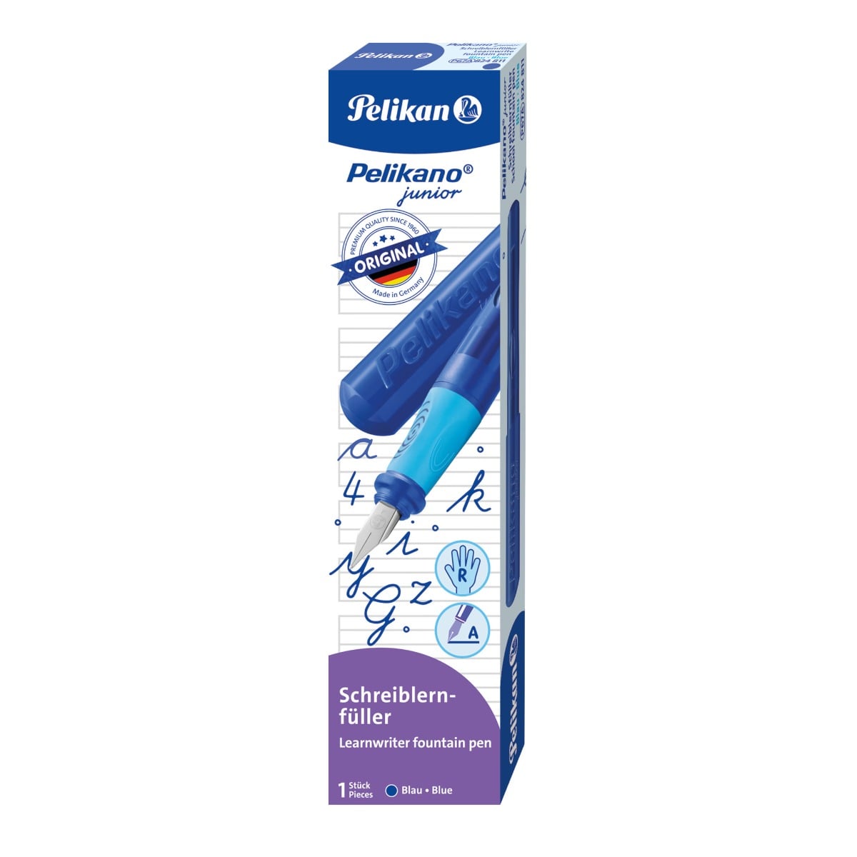 Stilou Pelikano Junior Albastru, Ergonomic