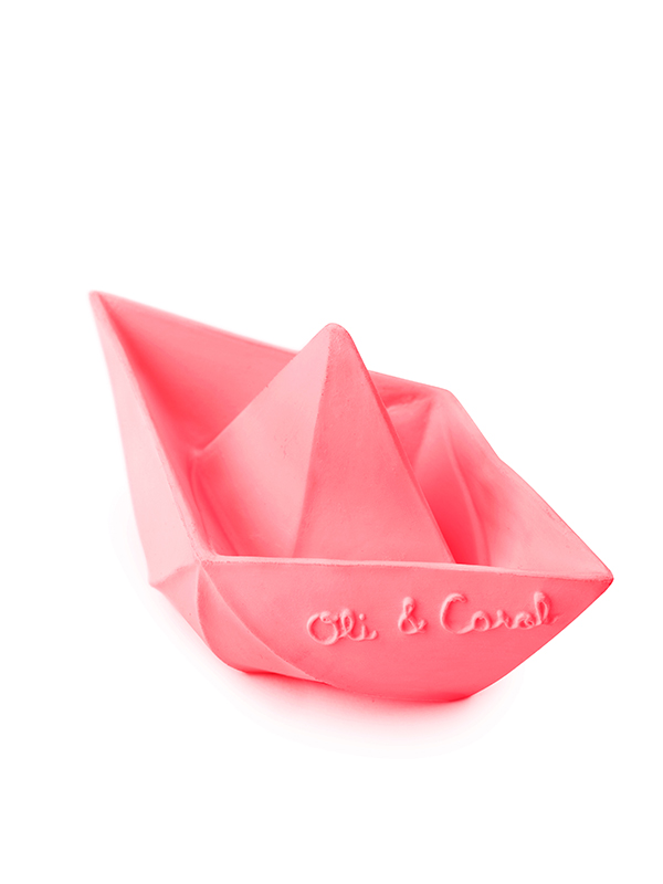 Barcuta Origami Oli&carol | Jucarie Baie Sigura - imagine 4