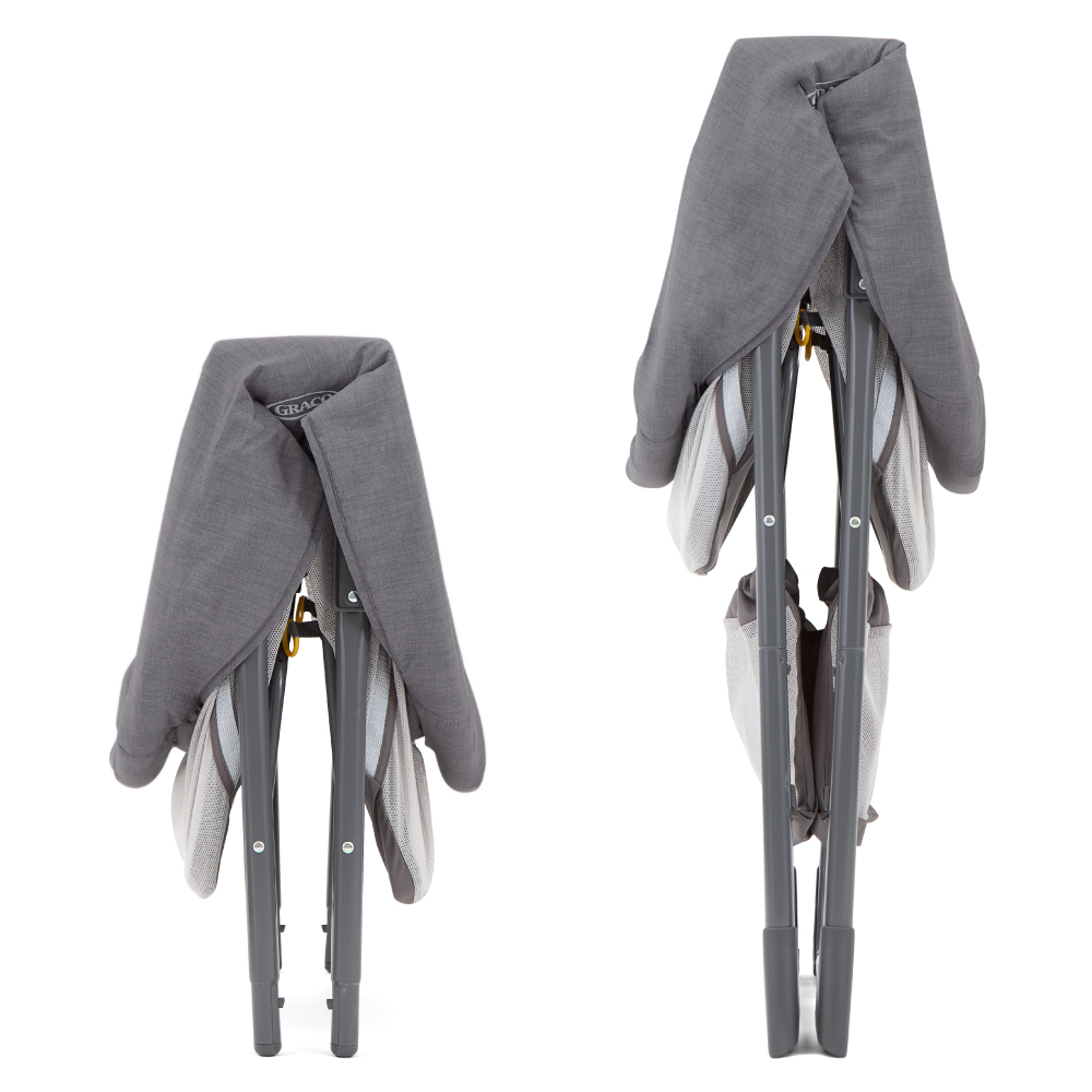 Patut Graco Side by Side 2in1 Pliabil, cu Saltea - imagine 5