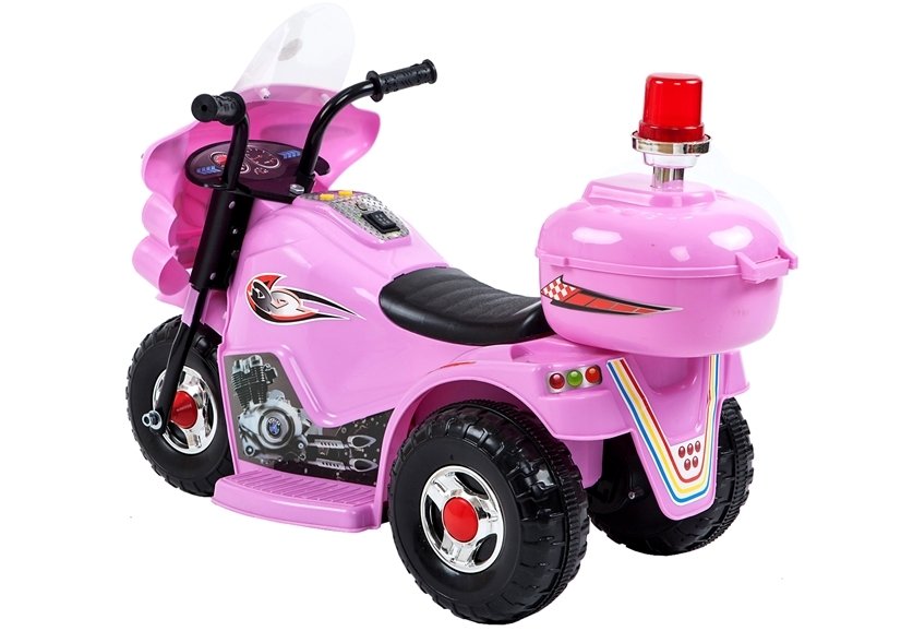 Motocicleta Electrică M7 R-Sport Roz cu Muzică și Lumini - imagine 2