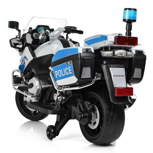 Motocicleta Electrică BMW Poliție 12V Copii - imagine 3