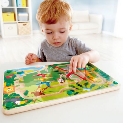 Hape Labirint Magnetic Jungla | Educativ & Distractiv - imagine 3