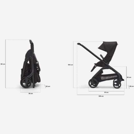 Bugaboo Dragonfly - Carucior premium cu pliere compacta - imagine 9