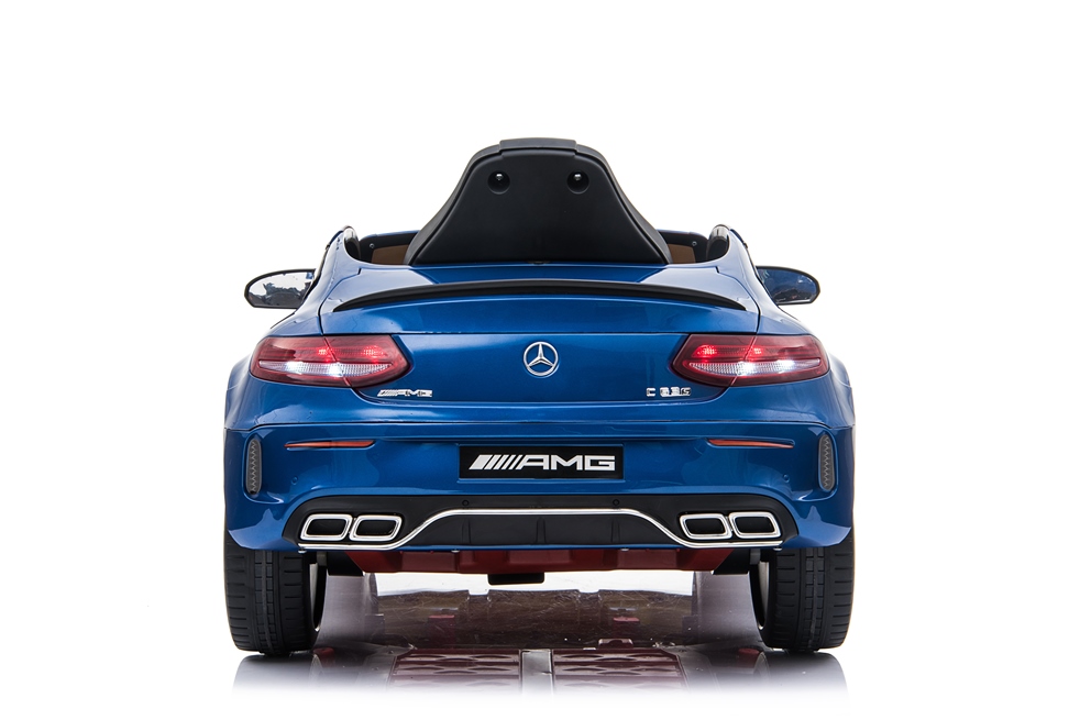 Masinuta Electrica Mercedes AMG C63s Albastru - imagine 3