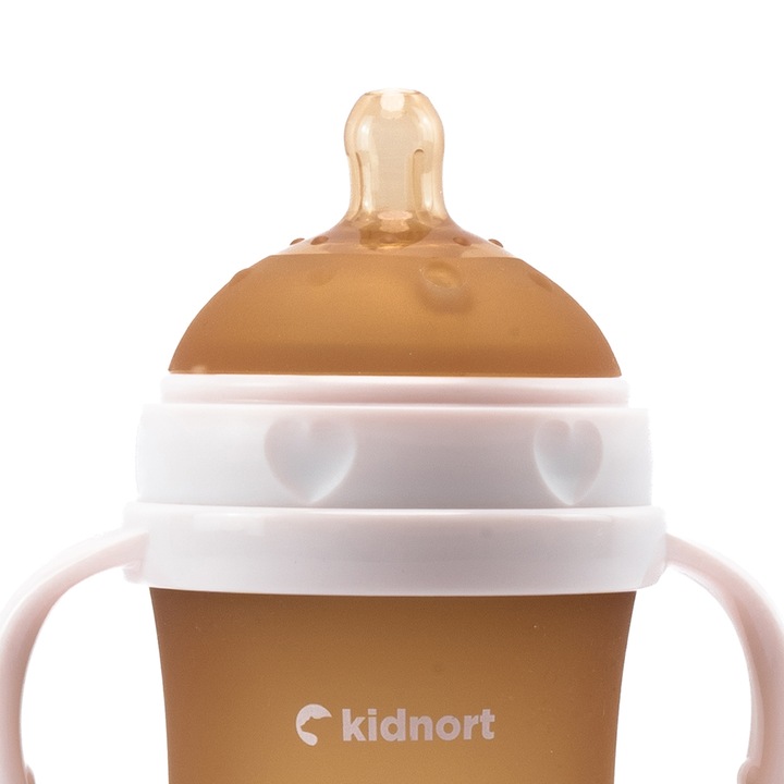Biberon Anti-Colici Kindnort Eple 6m+ 250ml - imagine 3