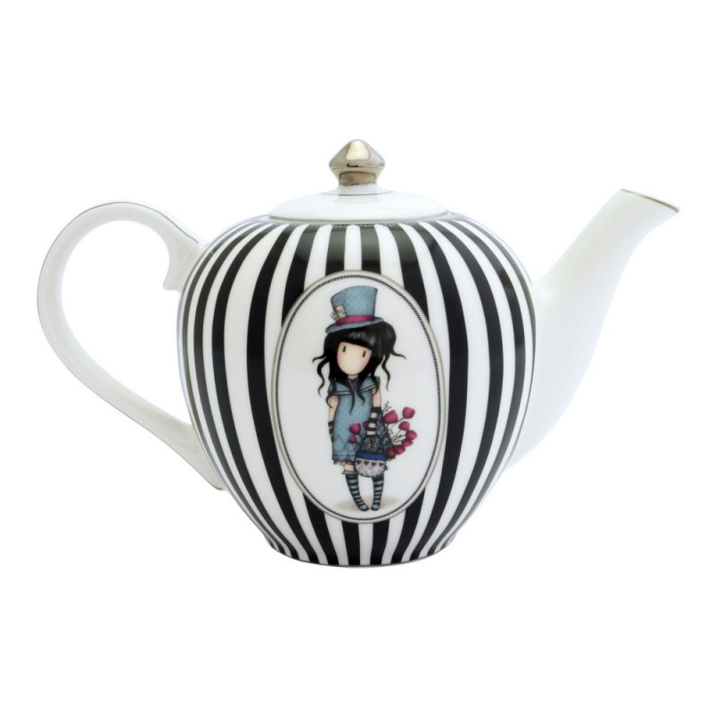 Gorjuss Ceainic The Hatter - Design Portelan Artistic - imagine 4