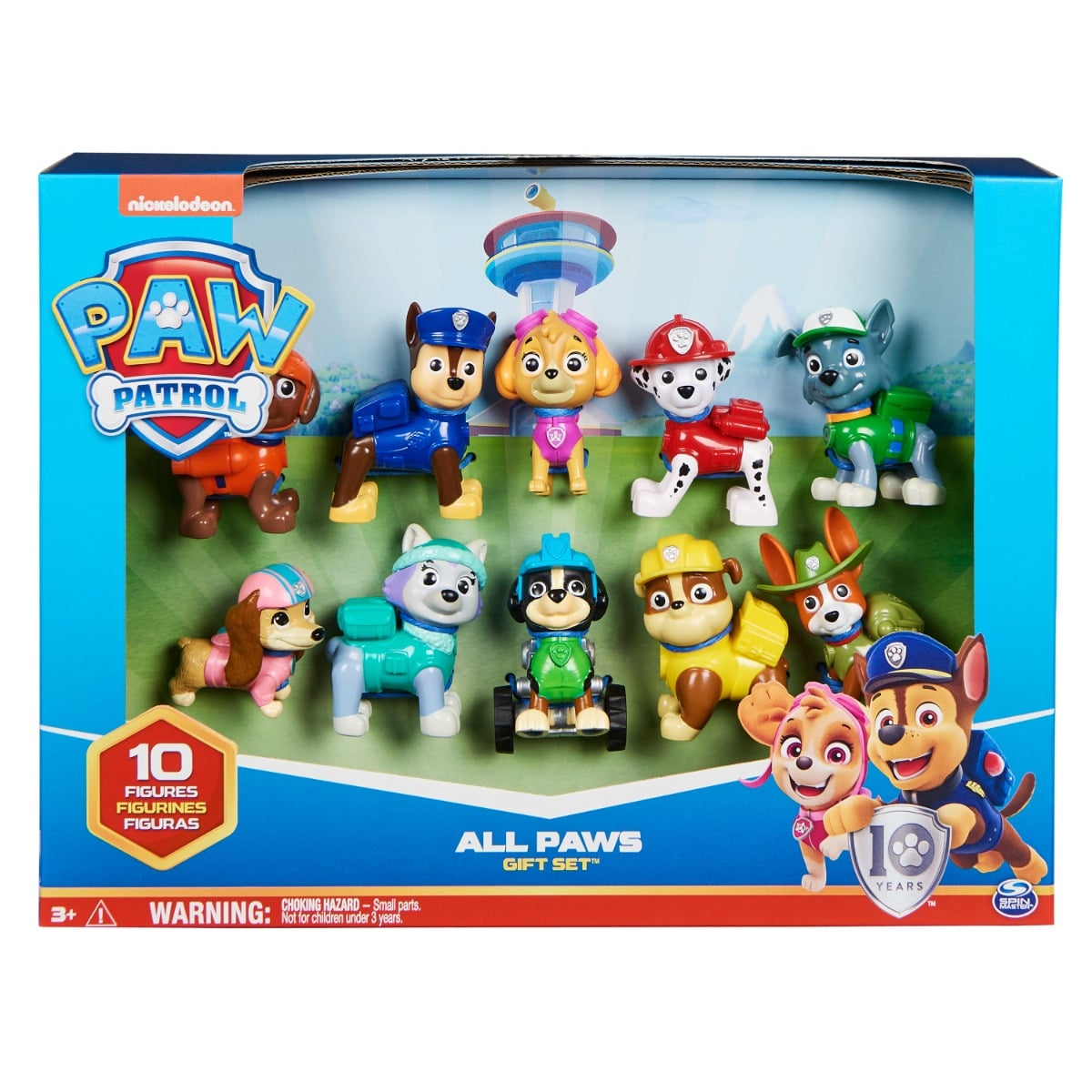 Set 10 Figurine Paw Patrol Aniversare