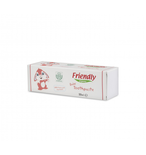 Friendly Organic Pasta Zmeură Anti-Carie Copii - imagine 2