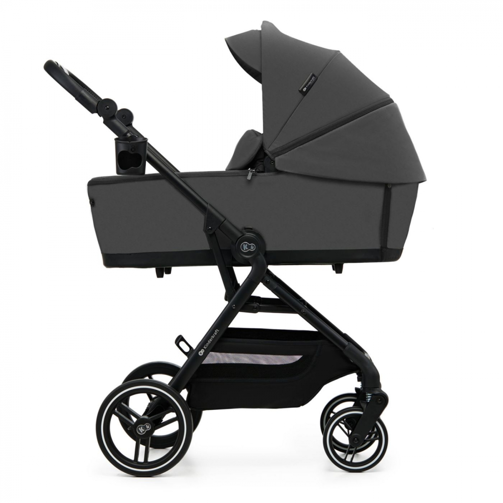 Carucior 2-in-1 Kinderkraft Yoxi Moonlight Grey - imagine 3