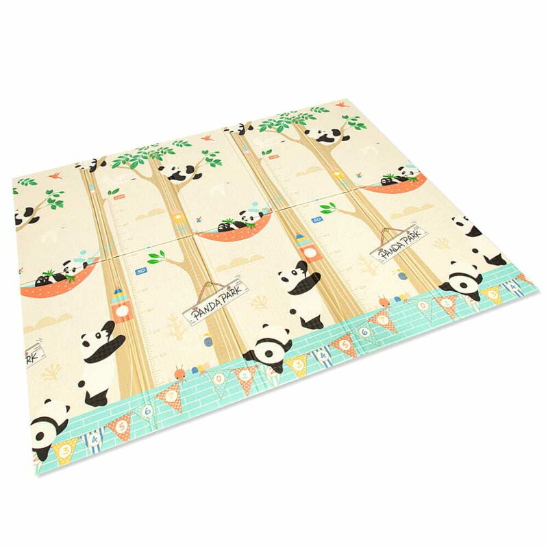 Covoraș joaca Bocioland Panda 180x150 cm