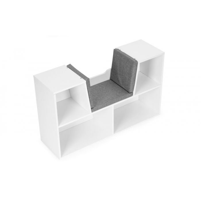 Ecotoys Mobilier Depozitare Cărți și Jucării cu Șezut - imagine 3