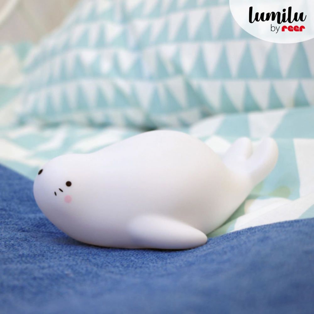 Veioza Foca Lumilu Reer cu LED și Timer - imagine 3