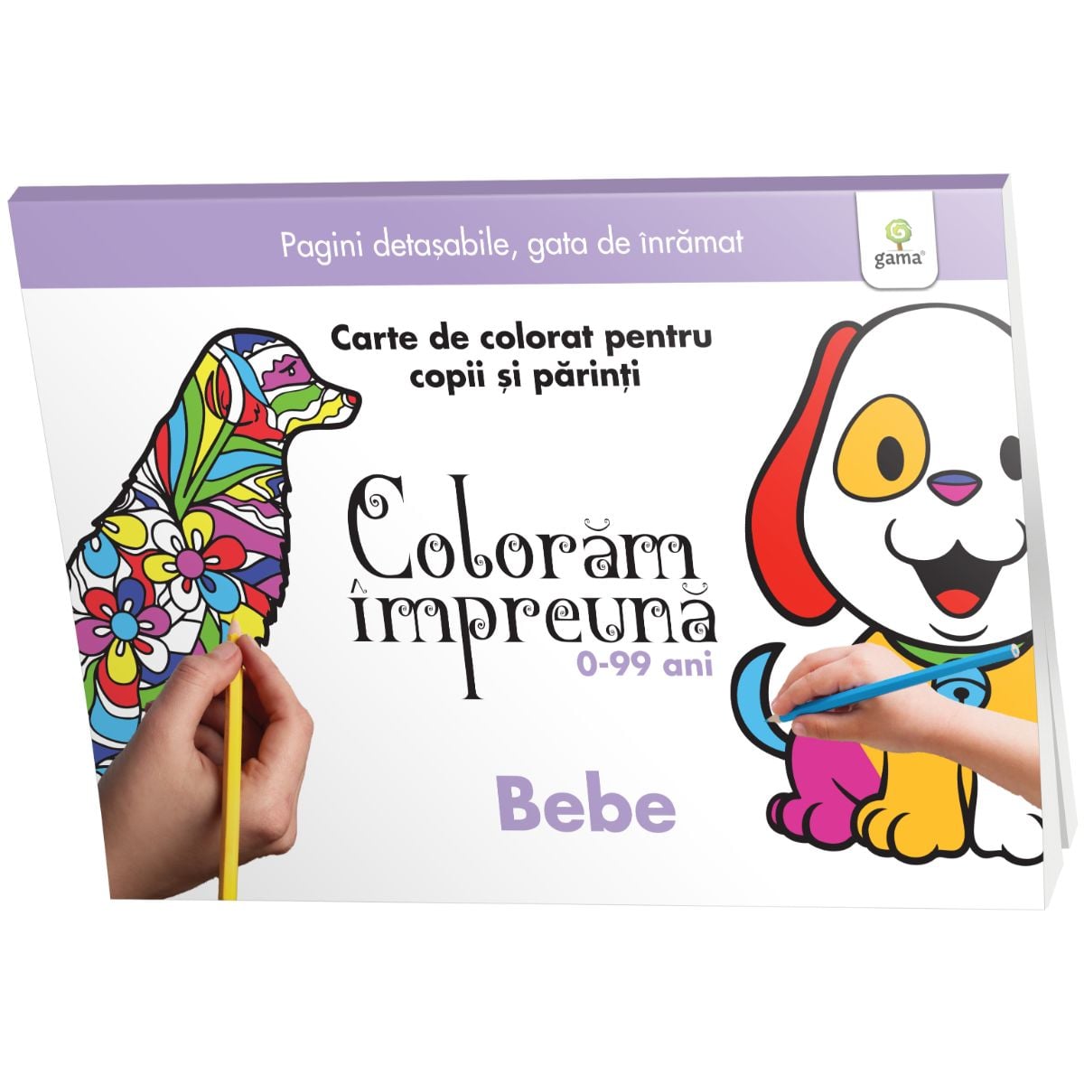 Carte de Colorat Gama Bebe, Coloram Impreuna