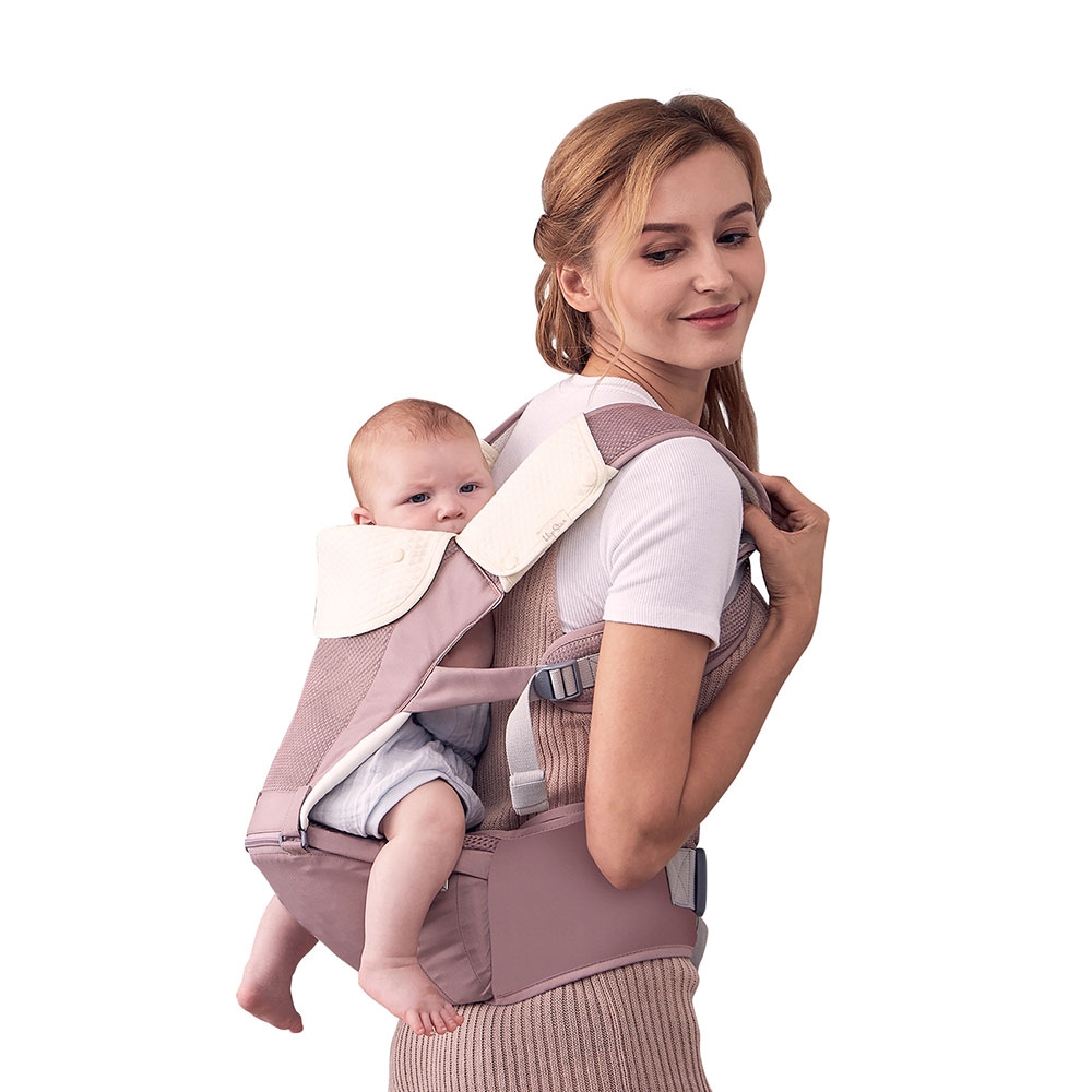Marsupiu Chipolino Hip Star Rose, Ergonomic - imagine 7