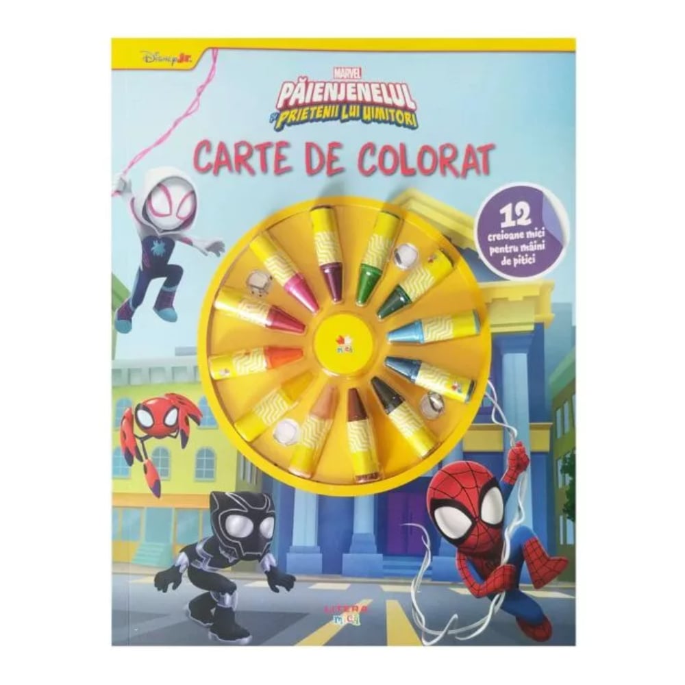 Carte Colorat Marvel Spider-Man - Litera