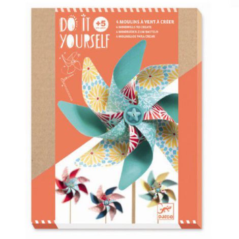 Set DIY Djeco Morișcă de Vânt +5 ani