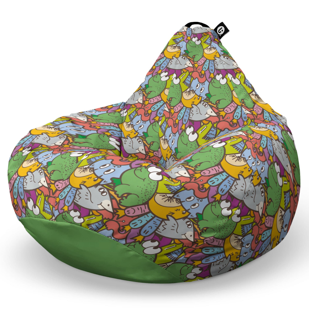 Fotoliu Puf Updeco Para XL, Model Broscute - imagine 6