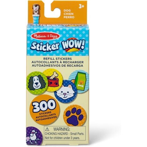 Sticker WOW Caine Melissa & Doug | 300 Autocolante