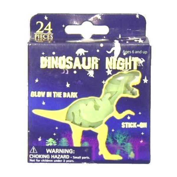 Dinozauri fosforescenți Bambinice | Decor camera copil - imagine 2