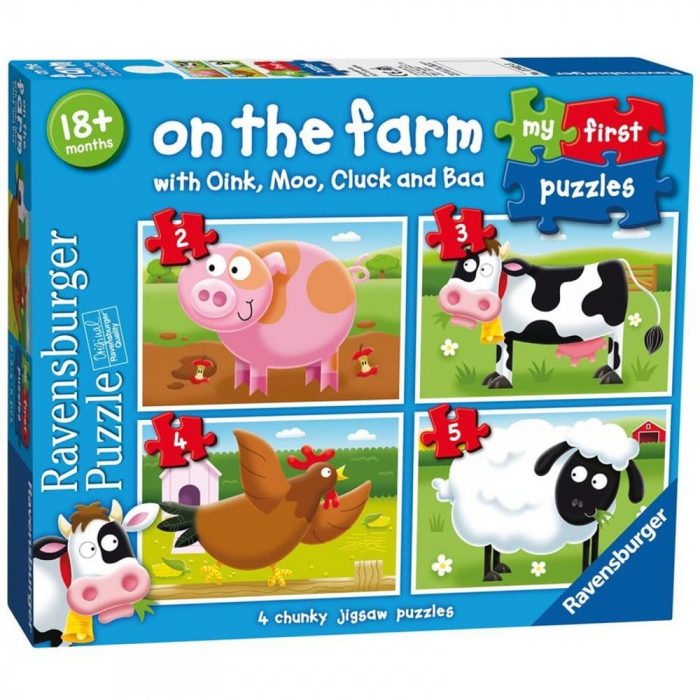 Puzzle Ravensburger La Ferma - Educativ si Distractiv