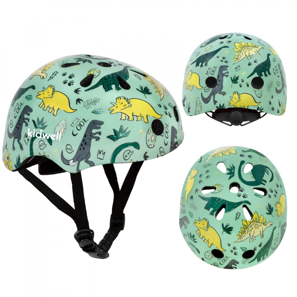 Kidwell Orix Plus Dino - Casca protecție copii M - imagine 8