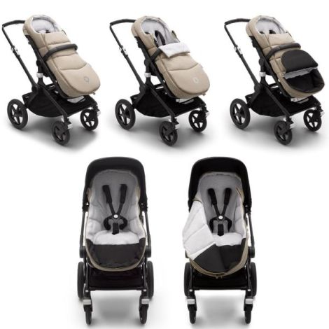Husa Bugaboo Dune Taupe | Picioare calde - imagine 5