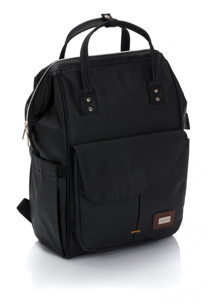 Geanta Rucsac Fillikid Melange Black, Practică - imagine 6