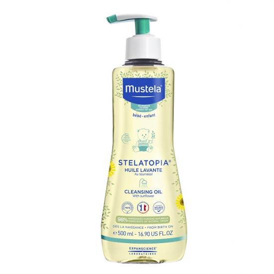 Ulei Curățare Piele Atopică Mustela Stelatopia 500 ml