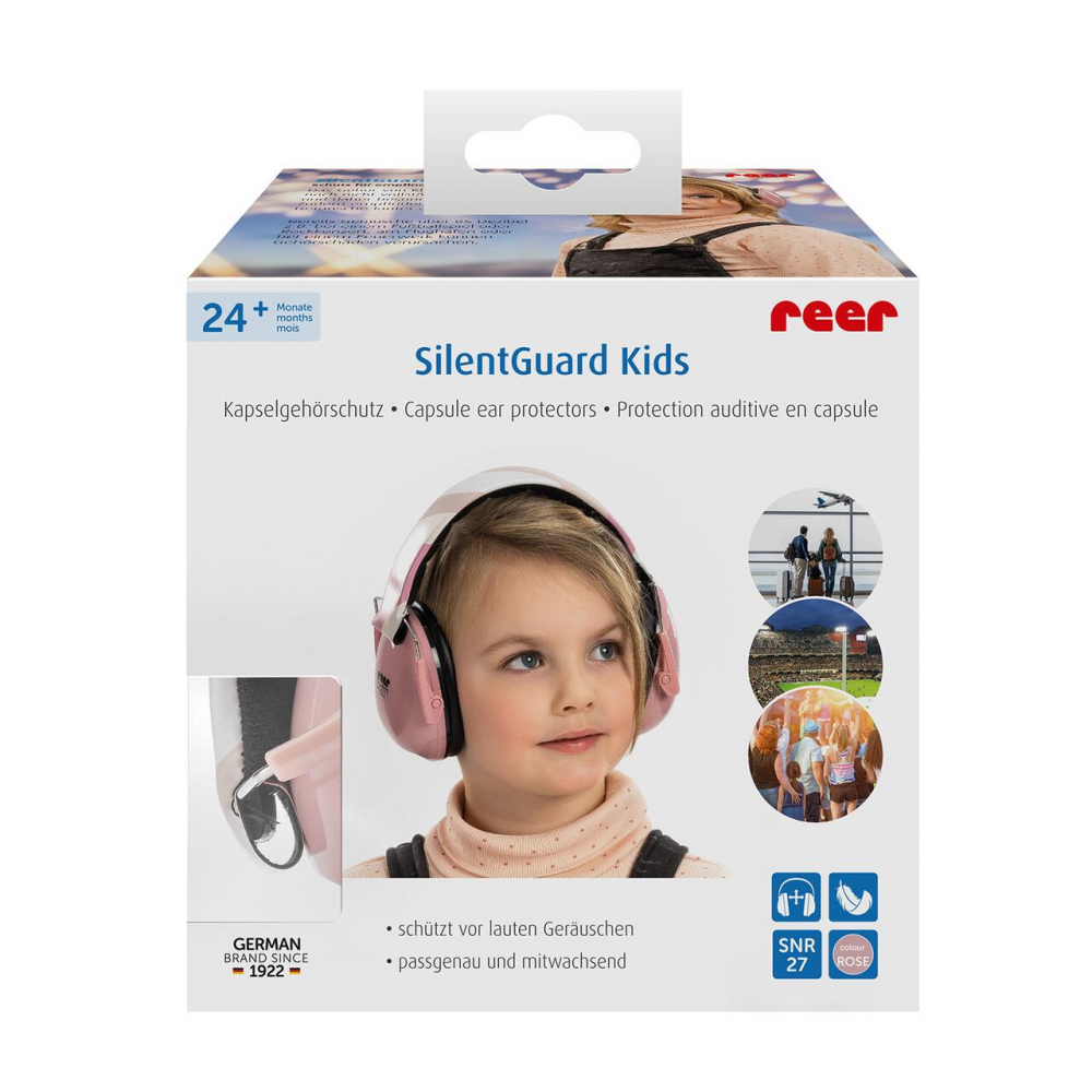 Căști Antifonice Reer SilentGuard Kids Roz - imagine 2