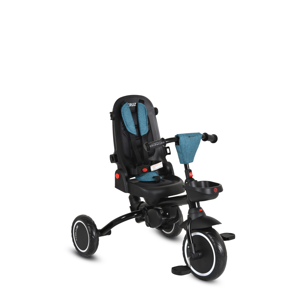 Tricicleta pliabilă Byox Cruz, multifuncțională - imagine 3