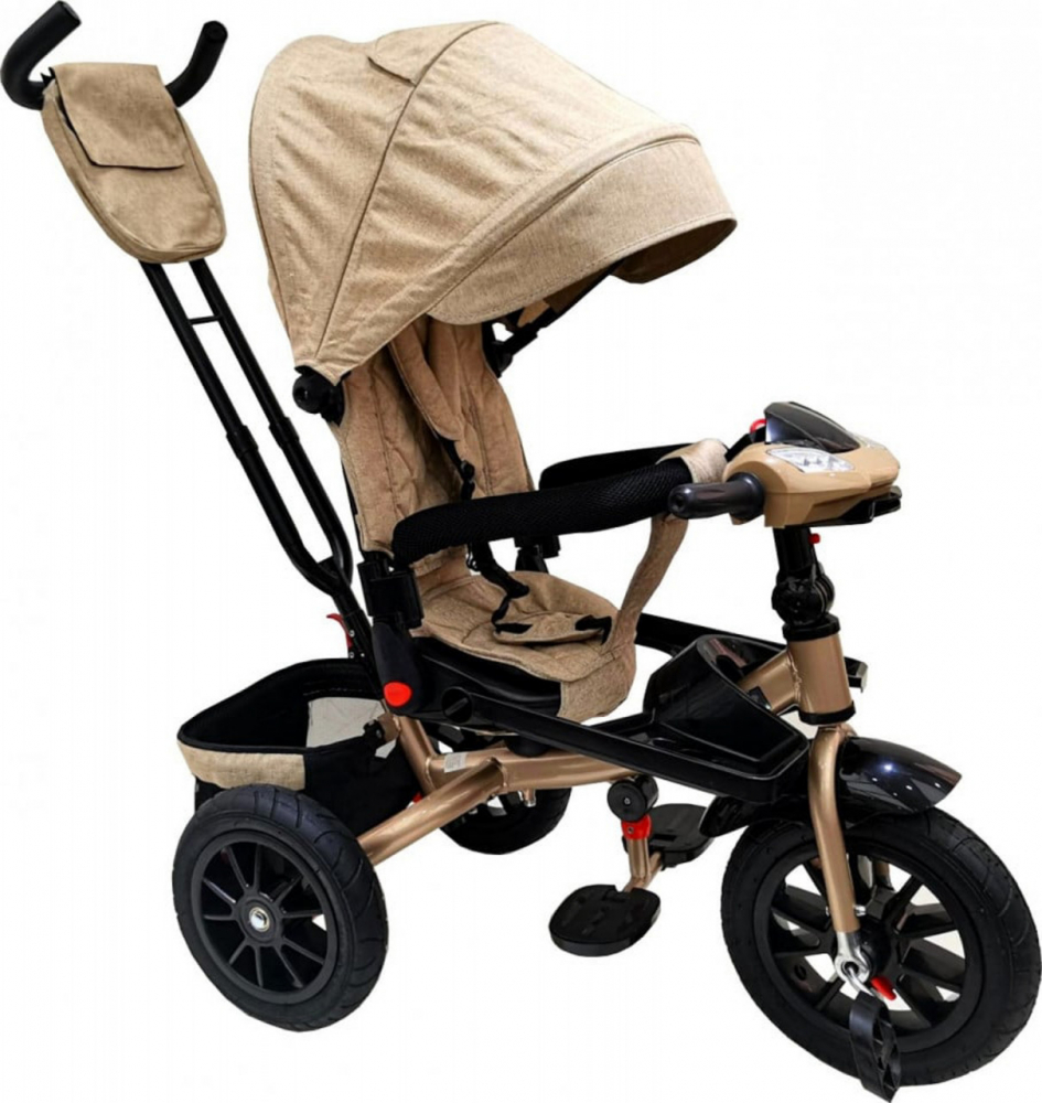 Novokids Super Trike | Tricicleta cu Copertină și Poziție Somn - imagine 4