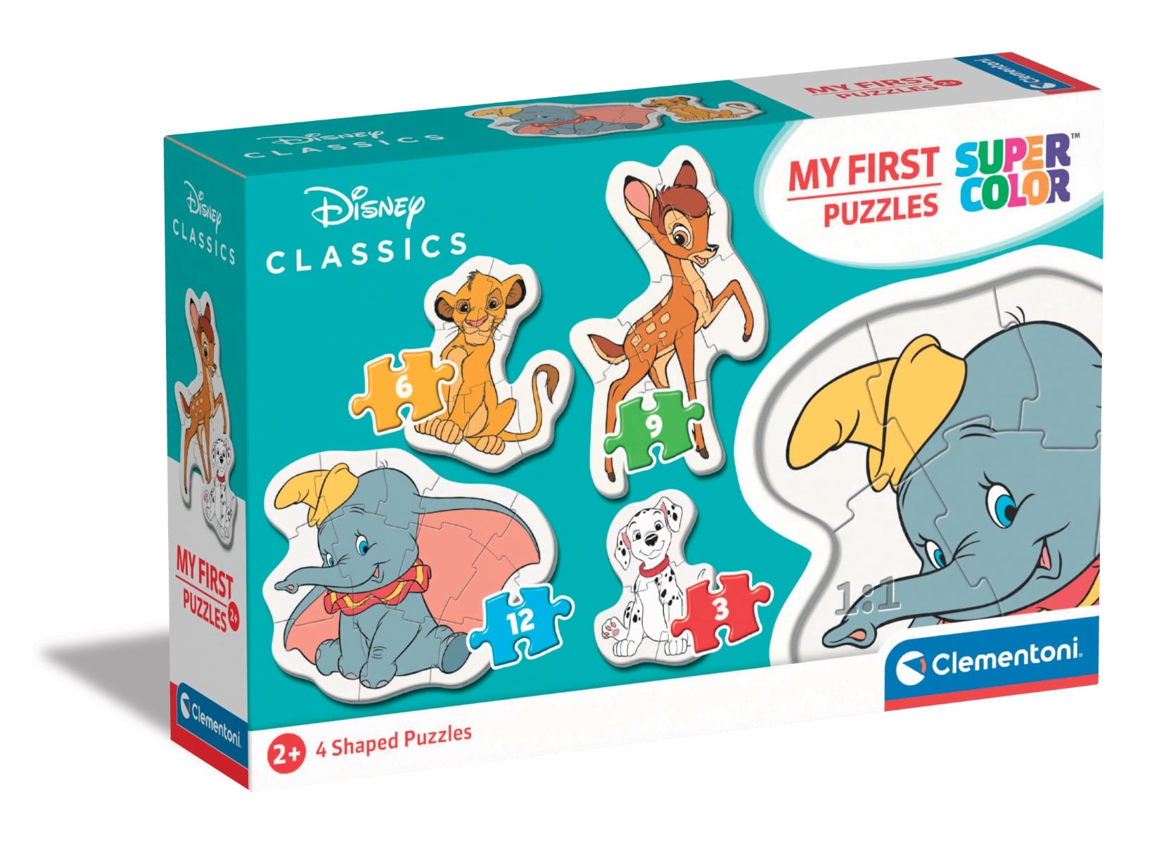 Puzzle Clementoni Disney Primele mele 5, 2 Ani+