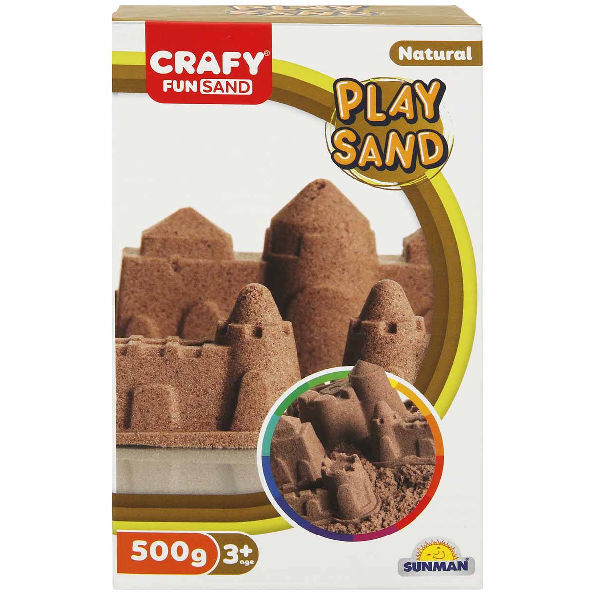 Nisip Kinetic Crafy 500g | Play Sand Natural