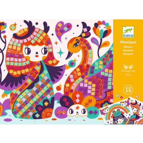Set Mozaic Djeco Fokeshis - Joc Creativ