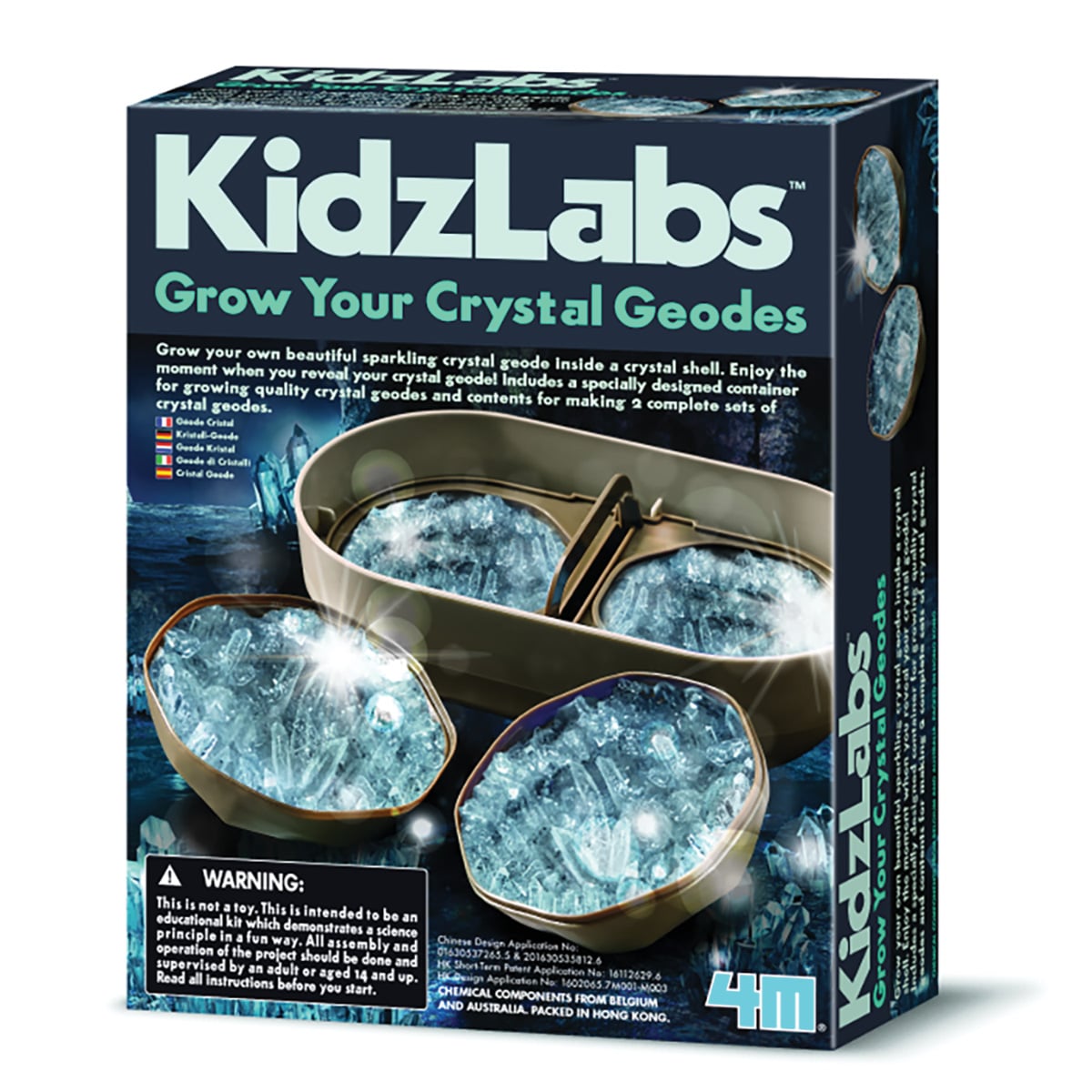 4M Geode de Cristal - Set Experimente Chimie