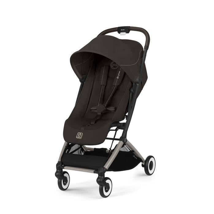 Carucior Cybex Orfeo Taupe Chocolate Brown | Pliabil Compact