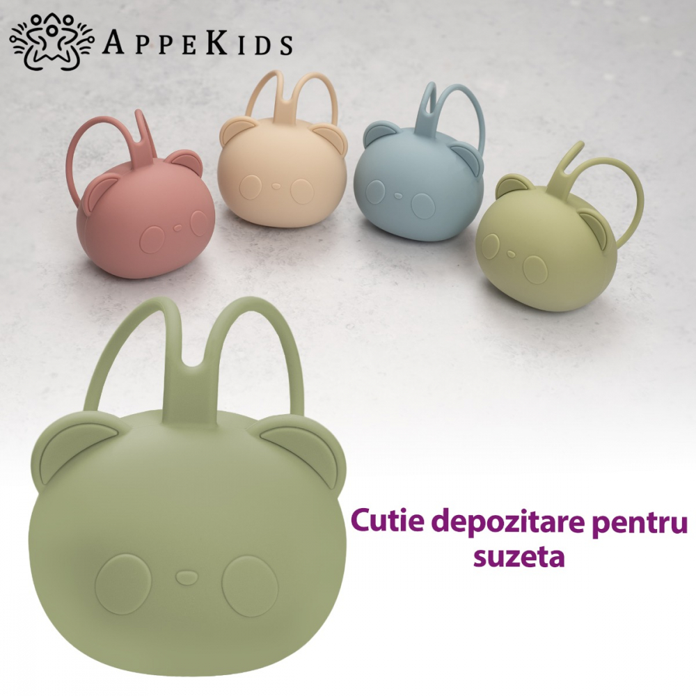 Suport Suzetă AppeKids Bear - Higienic & Practic - imagine 3