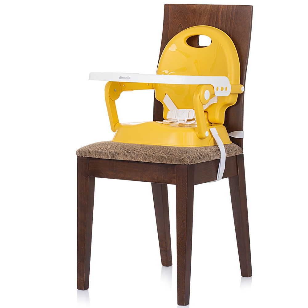 Scaun de masă Chipolino Bonbon 3 în 1, Mango - imagine 4