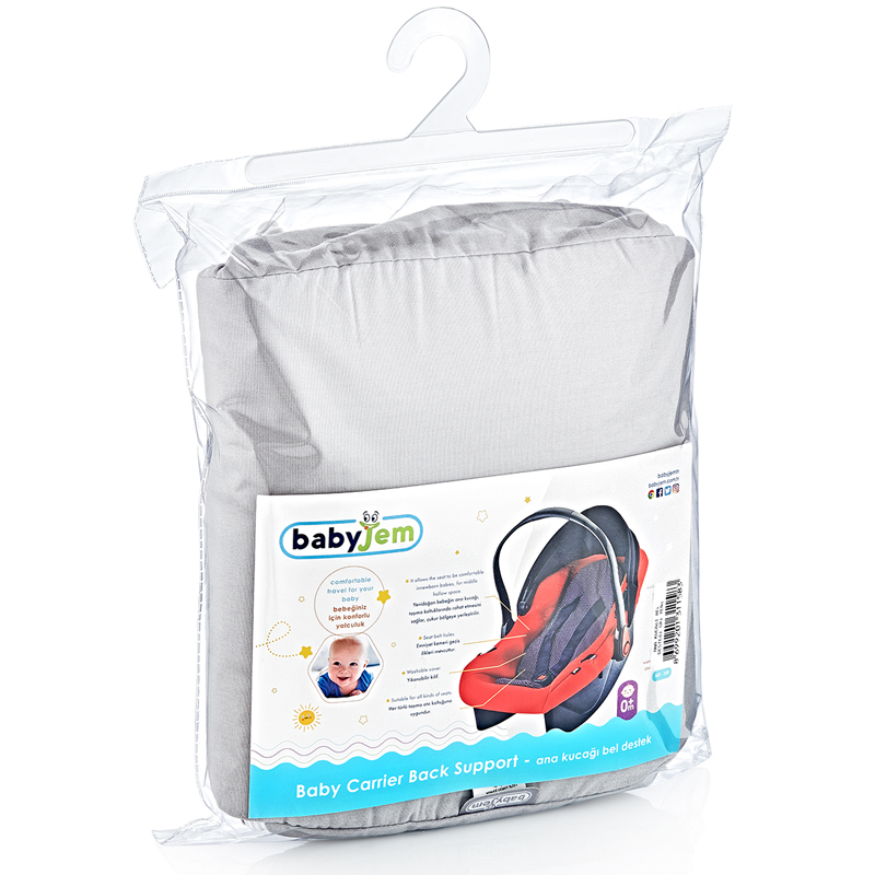 Reductor Scaun Auto BabyJem Carrier Grey 0-13kg