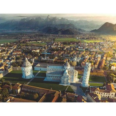 Puzzle Ravensburger Pisa & Monte Pisano, 2000 piese