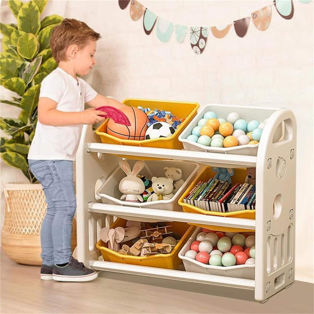 Organizator Jucării Nichiduta Garden Butterfly 6 Cutii - imagine 8