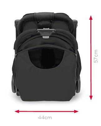 Carucior Asalvo Sport Pliabil, Usor, Negru-Verde