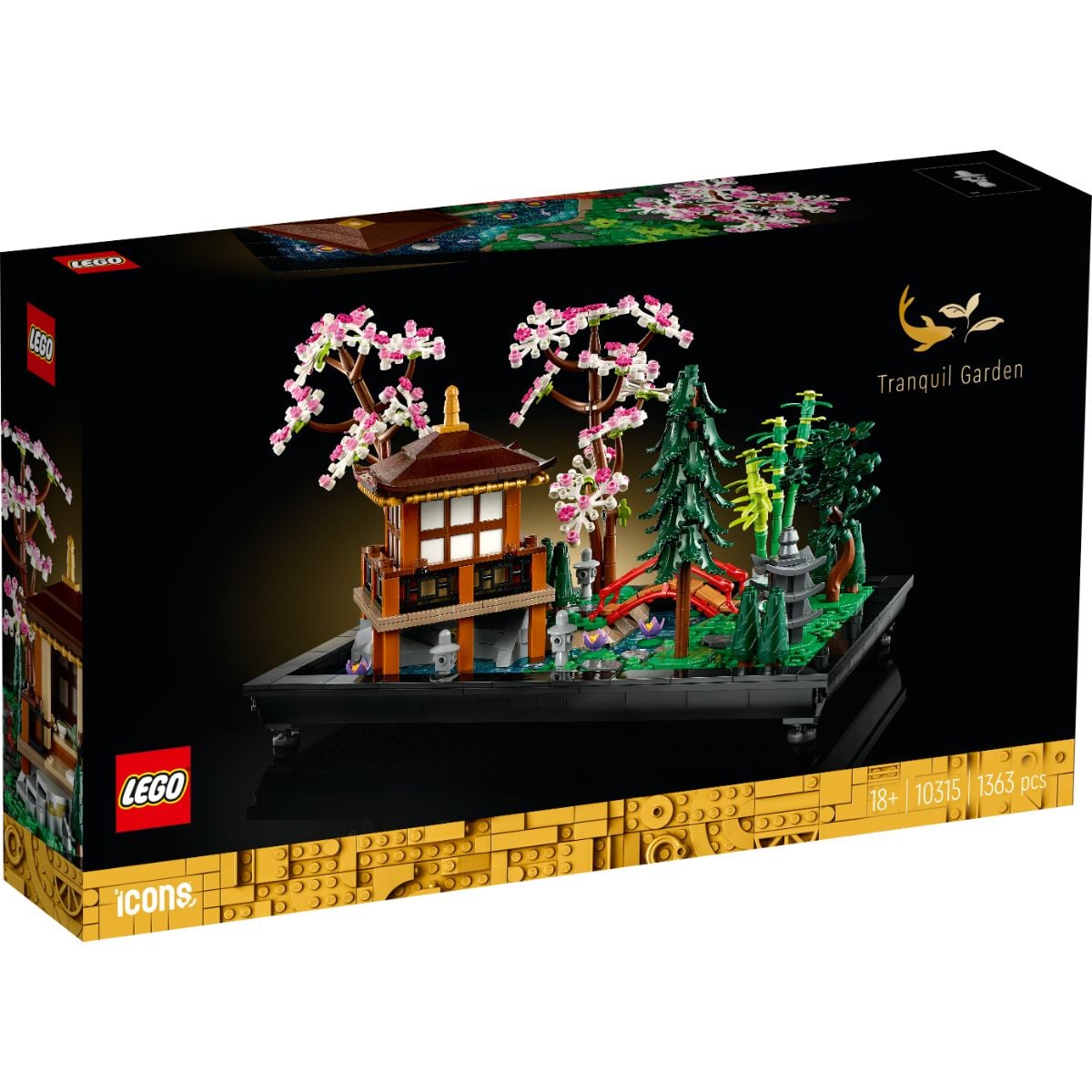 LEGO Icons Gradina Serena 10315 | Decor Relaxant