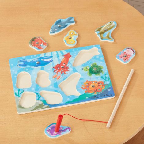 Joc Pescuit Magnetic Melissa & Doug 10 Piese - imagine 2