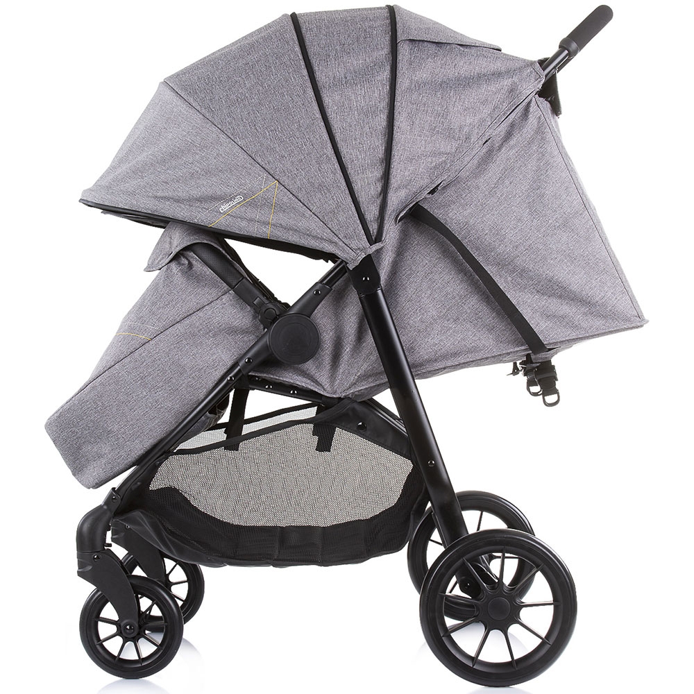 Carucior Gemeni Chipolino Top Stars Graphite, 0-15kg - imagine 4