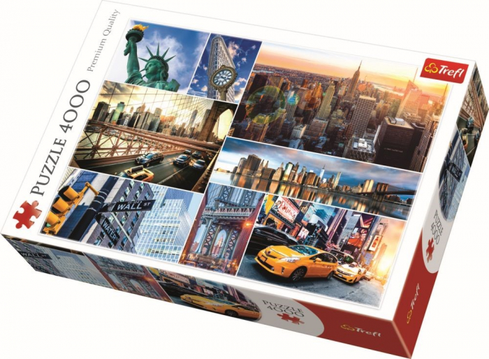 Puzzle Trefl 4000 New York | Antrenament Mintal