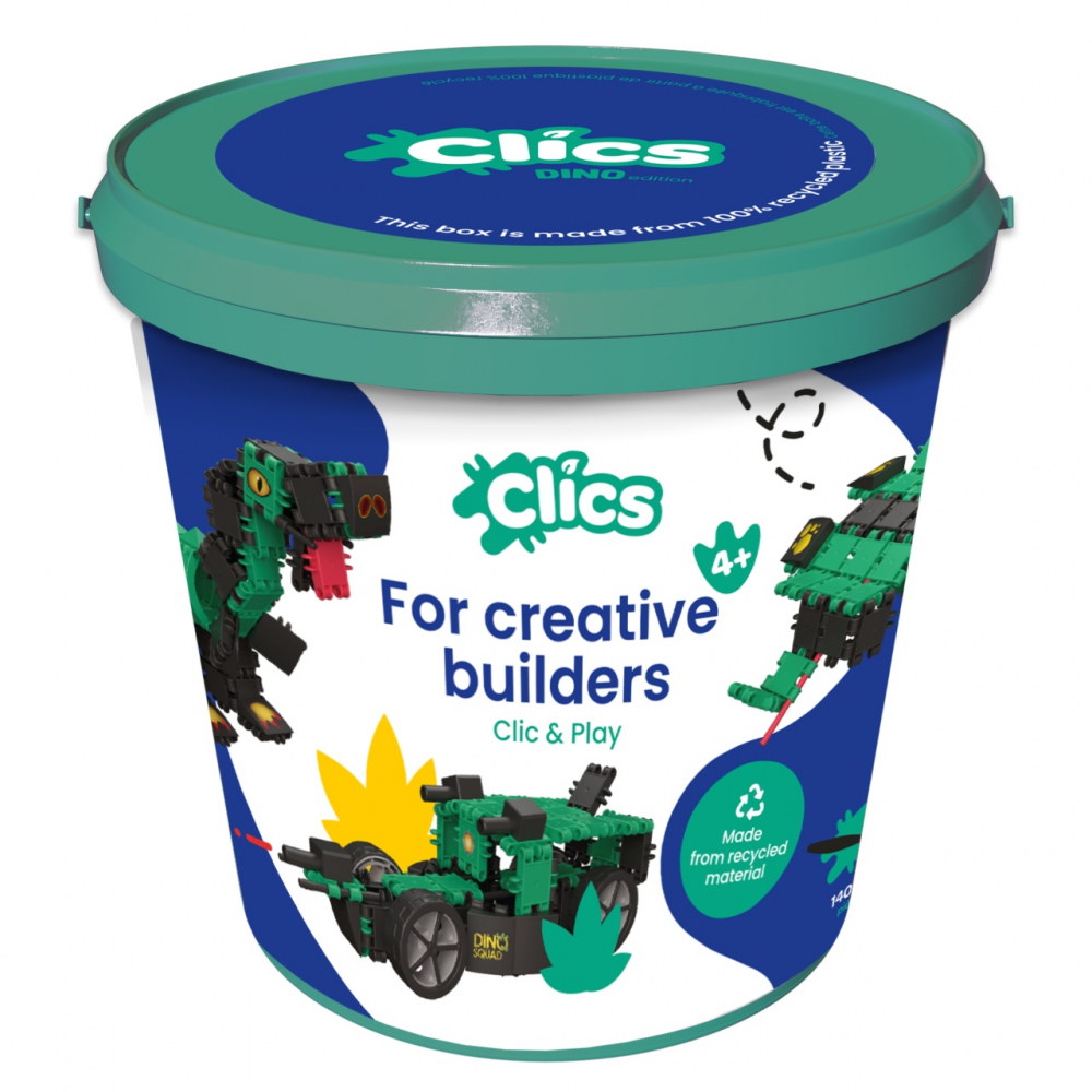 Joc Construit Clics Lumea Dinozaurilor 6 in 1